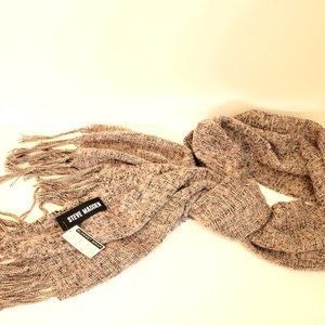 Steve Madden Pink and Black Blanket Scarf NWT
